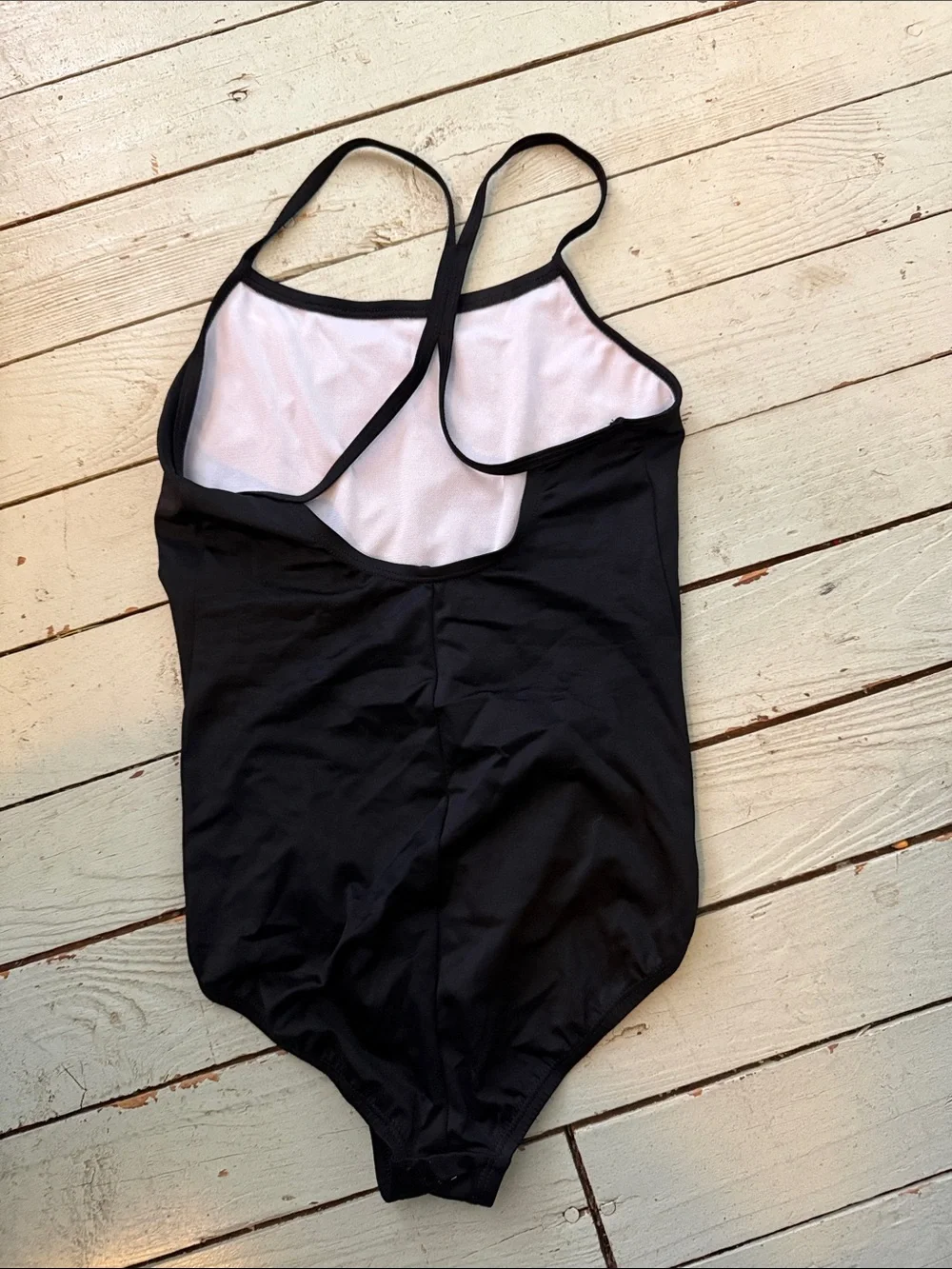 Nike Black Kids One-Piece Swimsuit